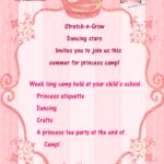 Princess camp 11by 17