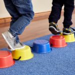 balance blocks feet